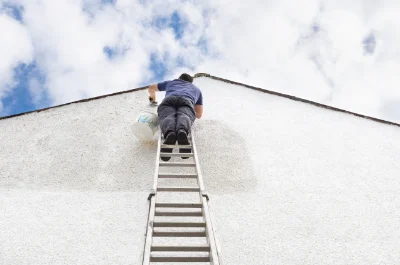 Peinture extérieure à Drambon — façades et ravalement